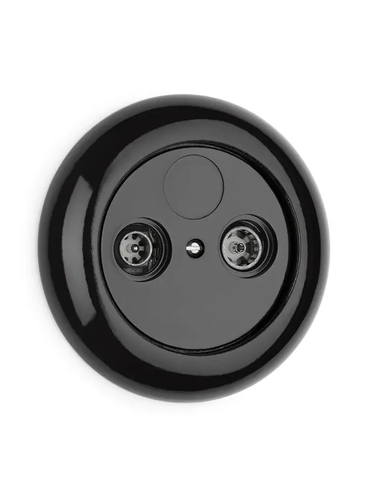 Porselein Inbouw Afdekraam Rond (Data & media)– Jaren ’20–’40-stijl