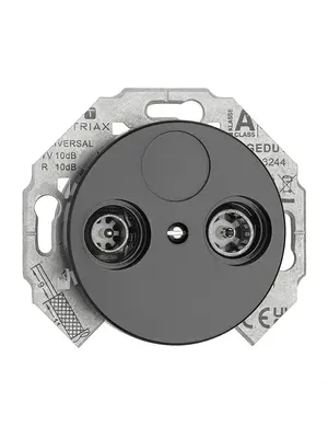 Porselein COAX wandcontactdoos – 1920