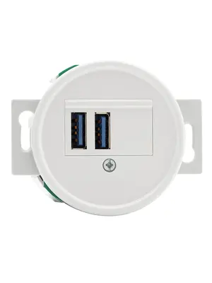 THPG Bakeliet 2 x USB-A oplaadpunt