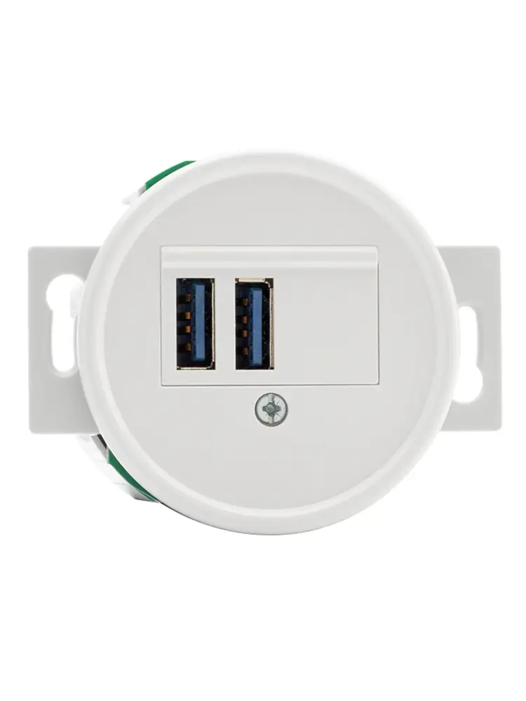 Bakeliet stopcontact inbouw - THPG stopcontact - Retro stopcontact