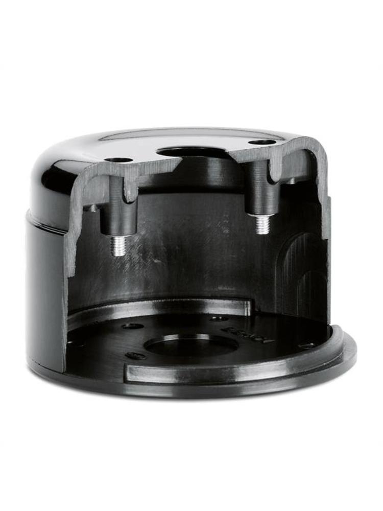 Bakeliet Retro Montageplaatje – Opbouw – Zwart