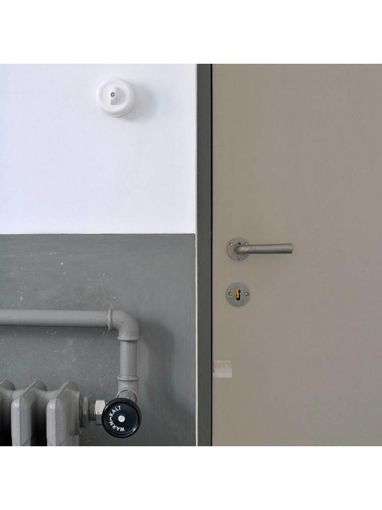 Bakeliet Retro Wisselschakelaar – Opbouw – Gebroken Wit