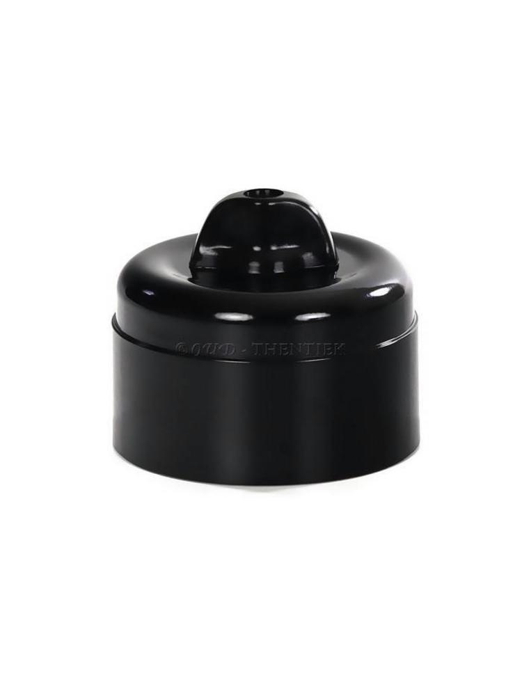 Bakeliet Kruisschakelaar Opbouw – Zwart – Jaren ’30–’50