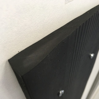 drempelhulp rubber rechte zijvlakken