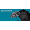Ossenberg wandelstok met paraplu