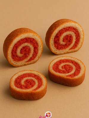 Bread with cocos-filling