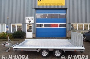 Hulco Terrax-2 3000kg 394x180cm machine-transporter met klep 100cm