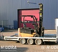 Hulco Terrax-2 3000kg 394x180cm machine-transporter met klep 100cm
