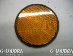 Reflector oranje rond 61mm