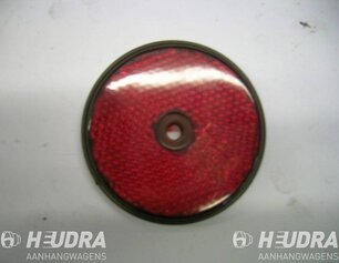 Reflector rood rond 61mm