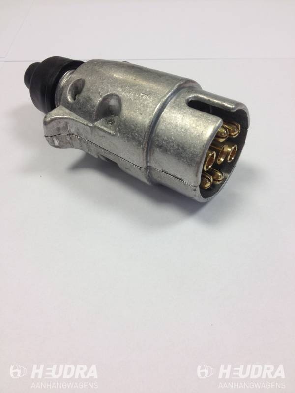 Stekker 7 polig staal