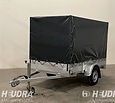 Huif 251x130x150cm voor Anssems BSX bakwagen