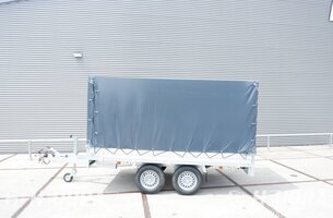 Huif 251x153x150cm voor Anssems PSX plateauwagen