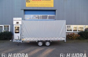 Huif 251x153x180cm voor Anssems PSX plateauwagen