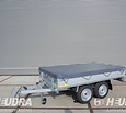 Vlakzeil voor Anssems Basic LT 305x150cm plateauwagen / kipper