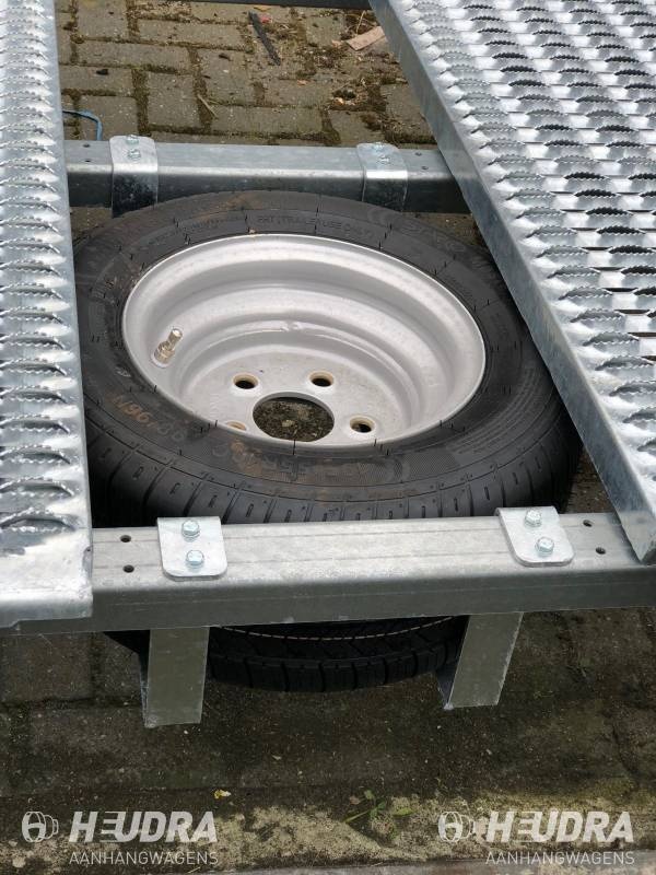 Reservewielsteun voor Humbaur FTK autotransporter