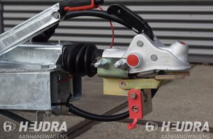 Gaffelslot voor een 3500kg aanhangwagen SCM goedgekeurd knott