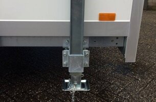 Steunpoot voor Humbaur koelwagen (set)