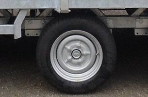 Reservewiel 185/60R12 voor verlaagde versie