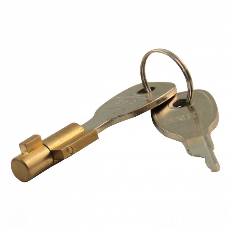 Anti-diefstal insteekslot voor kogelkoppelingen