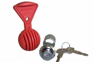 Anti-diefstalslot Safety Ball met steekslot AL-KO