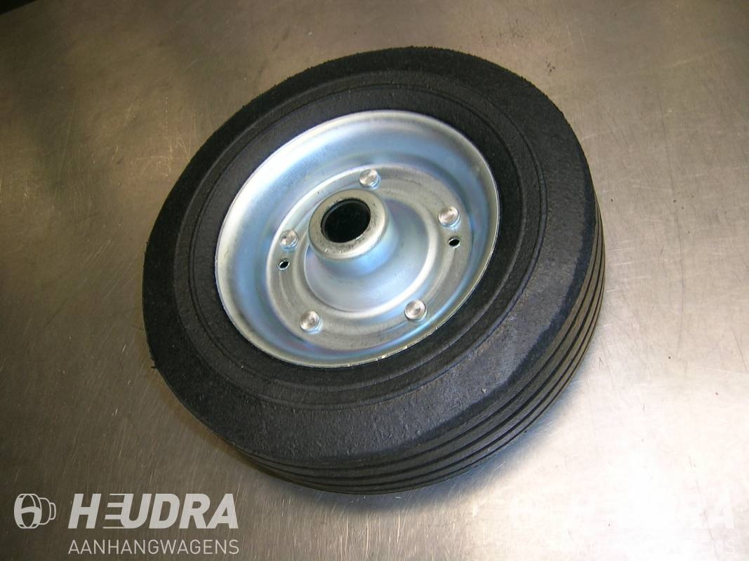 Steunwiel los wiel 200x56, voor buisdiameter rond 60