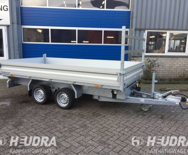 Humbaur elektrische driezijdige kipper 3000kg 363x185cm