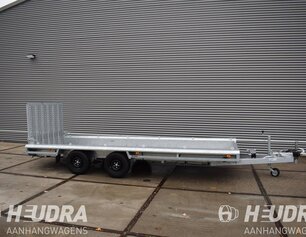 Heudra machinetransporter 3500kg 500x150cm extra lange uitvoering