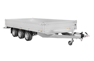 Saris plateauwagen tridemas (3-as) 3500kg 406x204cm