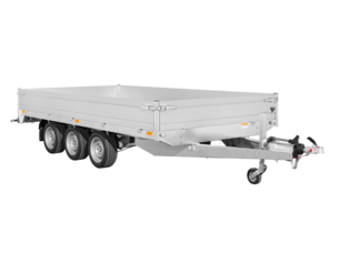 Saris plateauwagen tridemas (3-as) 3500kg 406x204cm