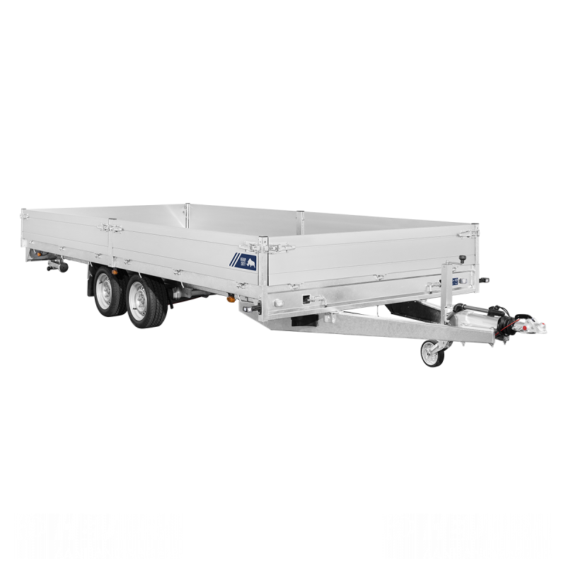 Saris plateauwagen 3500kg tandemas 506x204cm Heavy Duty