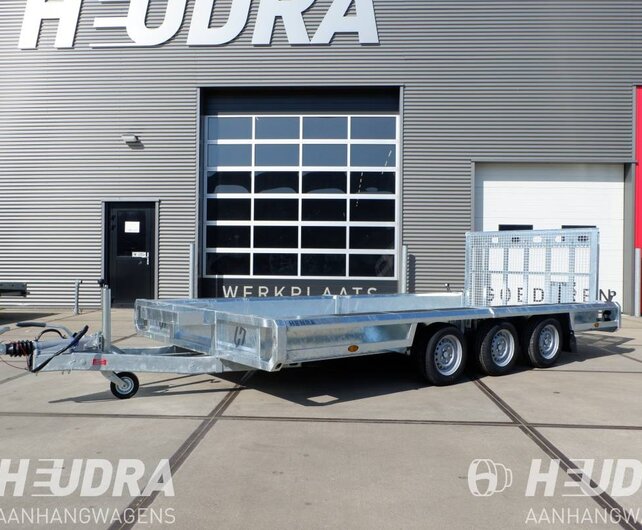Henra tridemas machinetransporter 3500kg 400x150cm