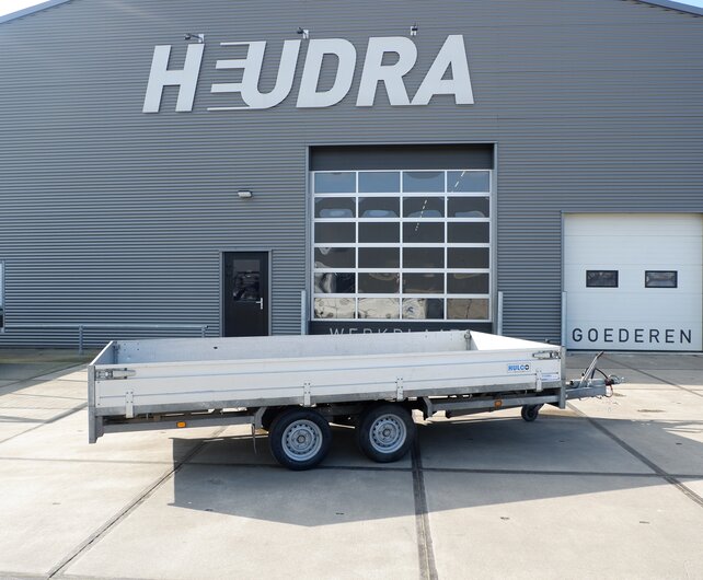 Gebruikte Hulco Medax-2 plateauwagen 405x183cm