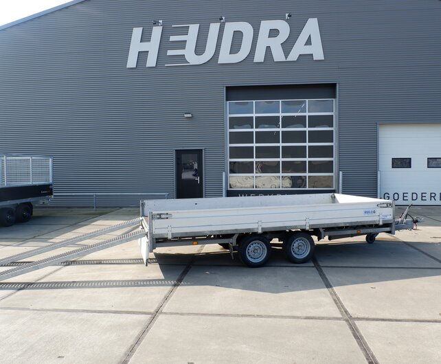 Gebruikte Hulco Medax-2 plateauwagen 3000kg 405x183cm