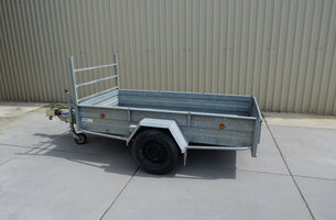 Verhuurmodel Bakwagen 245x125cm