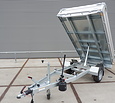Humbaur kipper handbediend 1500kg 268x150cm