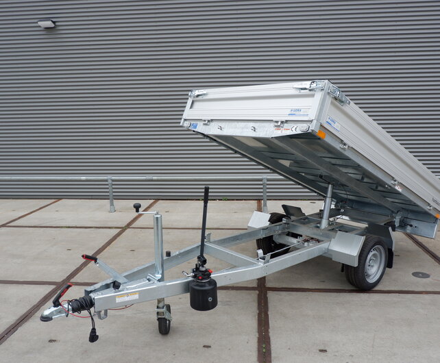 Humbaur kipper handbediend 1500kg 268x150cm