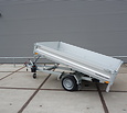 Humbaur kipper handbediend 1500kg 268x150cm