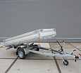 Humbaur kipper handbediend 1500kg 268x150cm