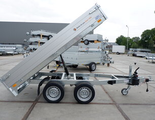 Saris handbediende kipper achterwaarts 2000kg 276x150cm