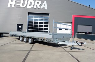 Henra tridemas plateauwagen 3500kg 633x222cm