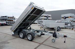 Saris achterwaartse kipper handbediend 2700kg 276x150cm
