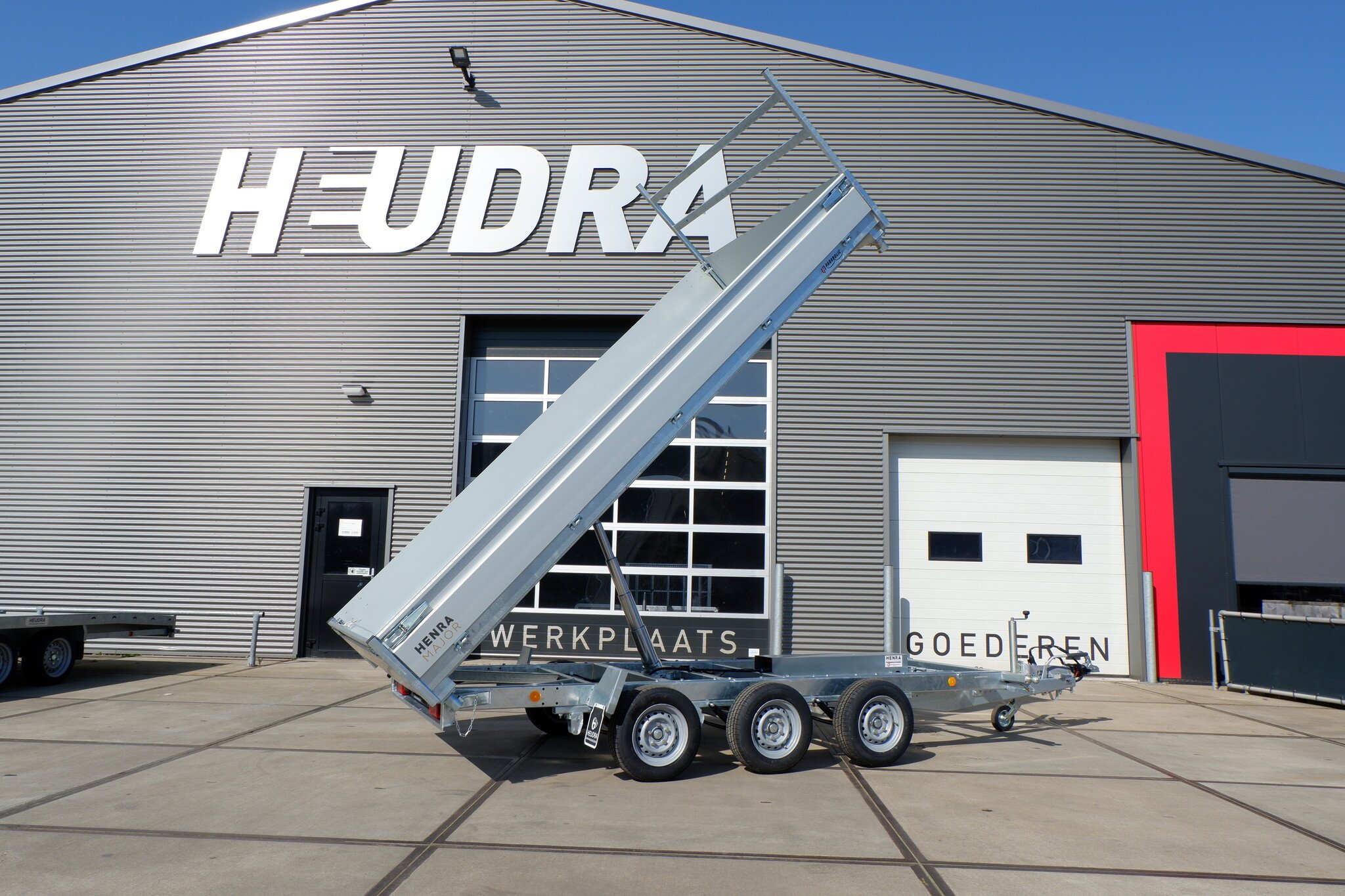 Henra driezijdige tridemas kipper 3500kg 401x202cm