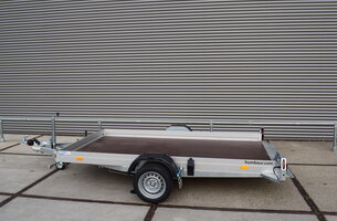 Humbaur zakbare motortransporter 750kg 250x157cm