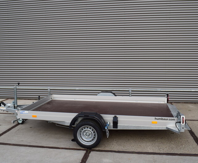 Humbaur zakbare motortransporter 750kg 250x157cm