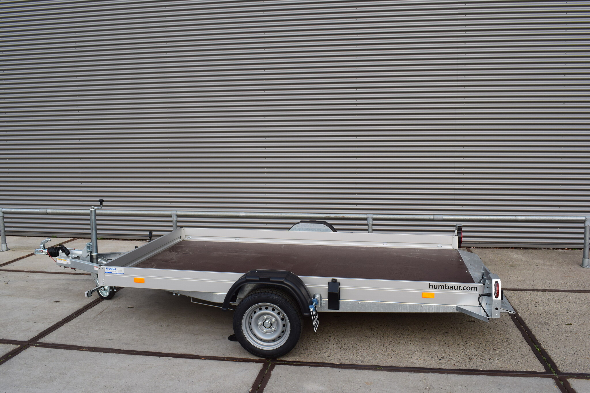 Zakbare Humbaur motortransporter 250x157cm