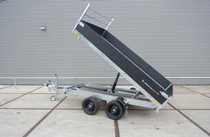 Saris driezijdige elektrische kipper 2700kg 306x184cm Black Edition