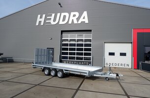 Hulco Terrax-3 3500kg 469x195cm machinetransporter met klep 150cm