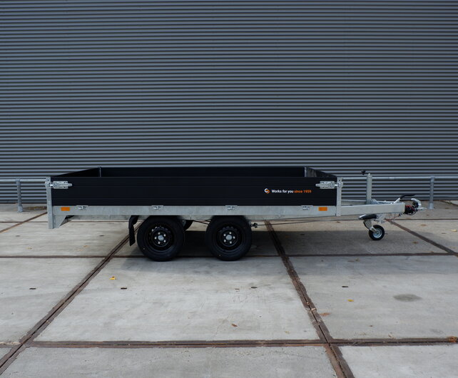 Saris plateauwagen 2000kg 306x170cm