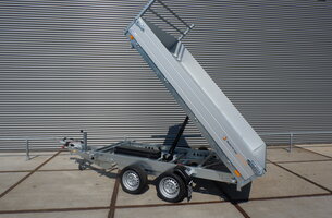 Saris elektrische driezijdige kipper 3500kg 306x184cm